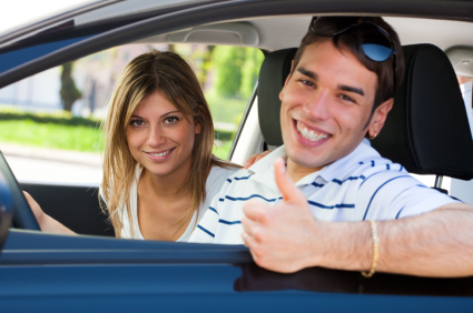 Teens in a Car